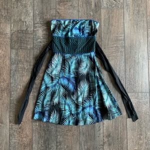 NWT Free People Strapless Tie-Back Dress